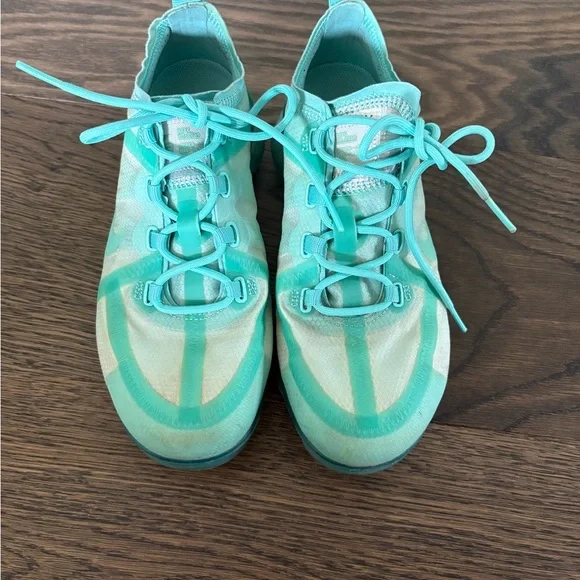 Nike Air VaporMax Flyknit Sneakers - Teal - Picture 2 of 8